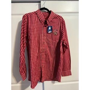 Antigua Maryland Terrapins Button Up Shirt - Size L‎ - NWT